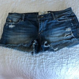 Abercrombie daisy duke shorts